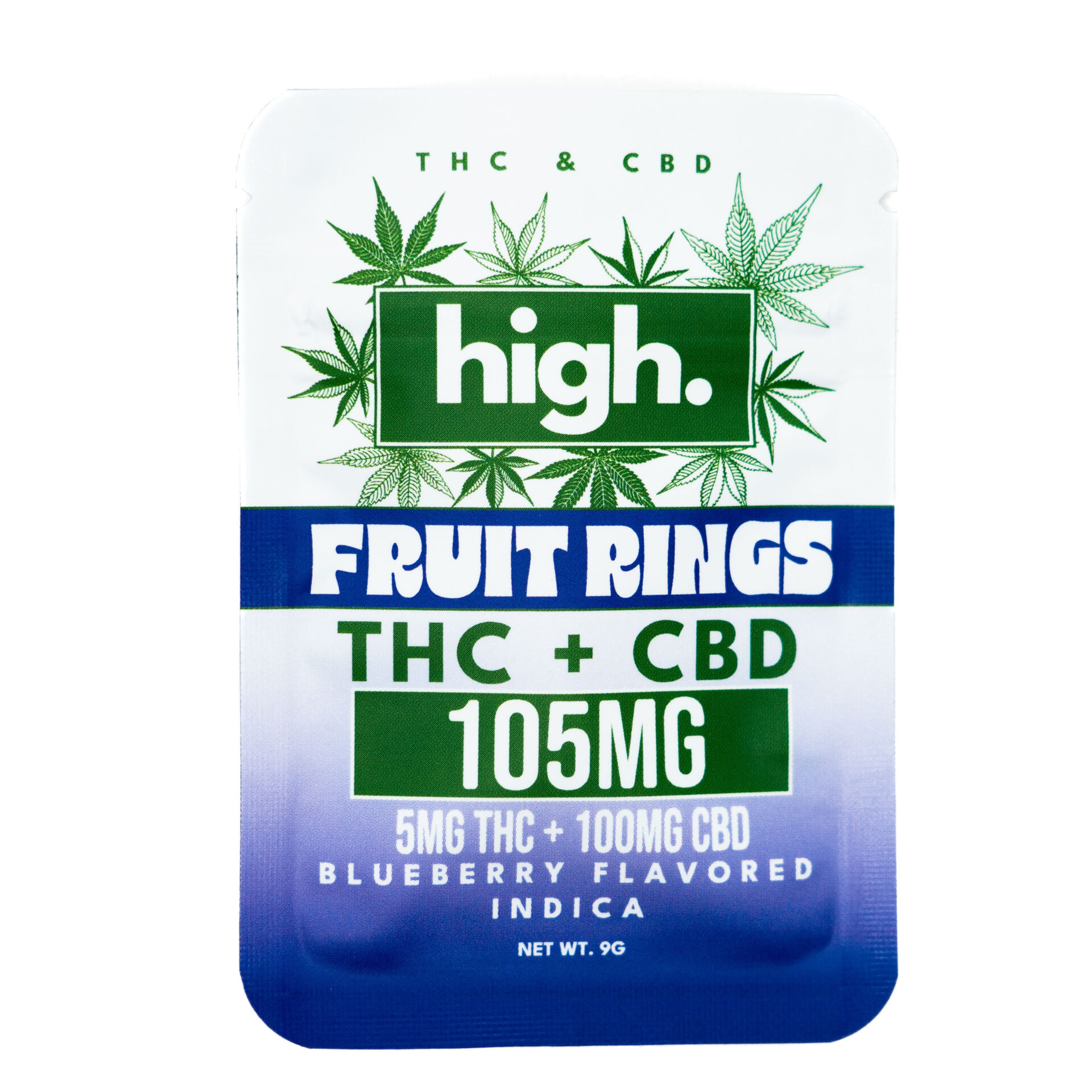 high 105mg blueberry